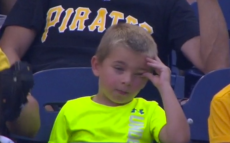Illustration for article titled Little Pirates Fan Finds Truth During 18-Inning Game